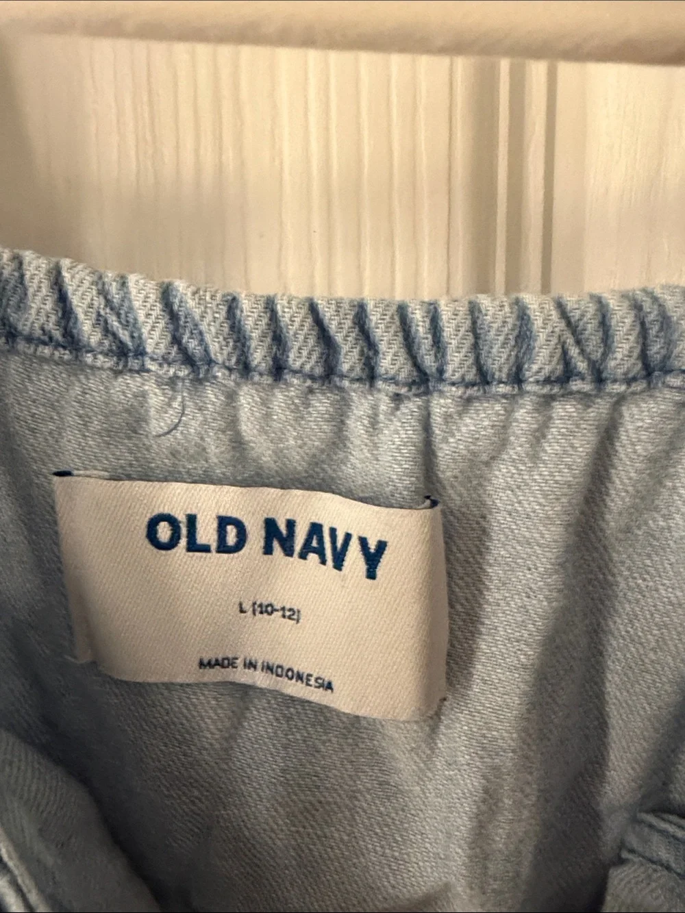 Old Navy Light Blue Chambray Girls' Romper